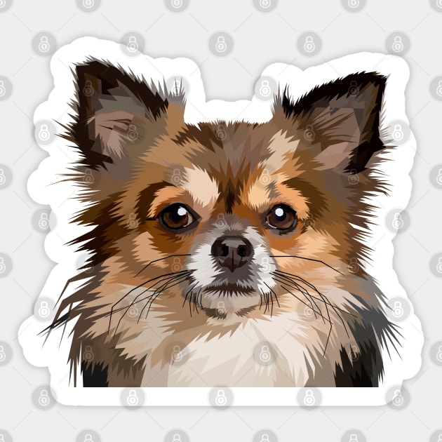 Brown Doggie Sticker by Fade-the-red